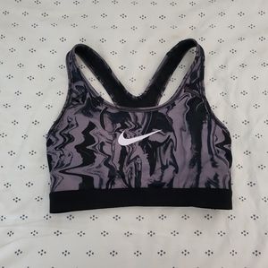 Nike size S Black Gray Sporta bra